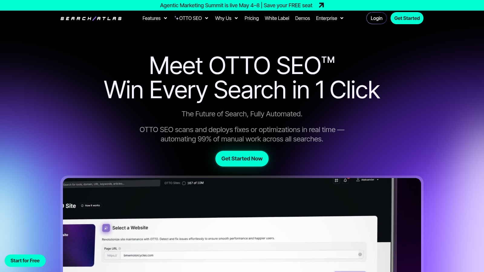 OTTO SEO product screenshot